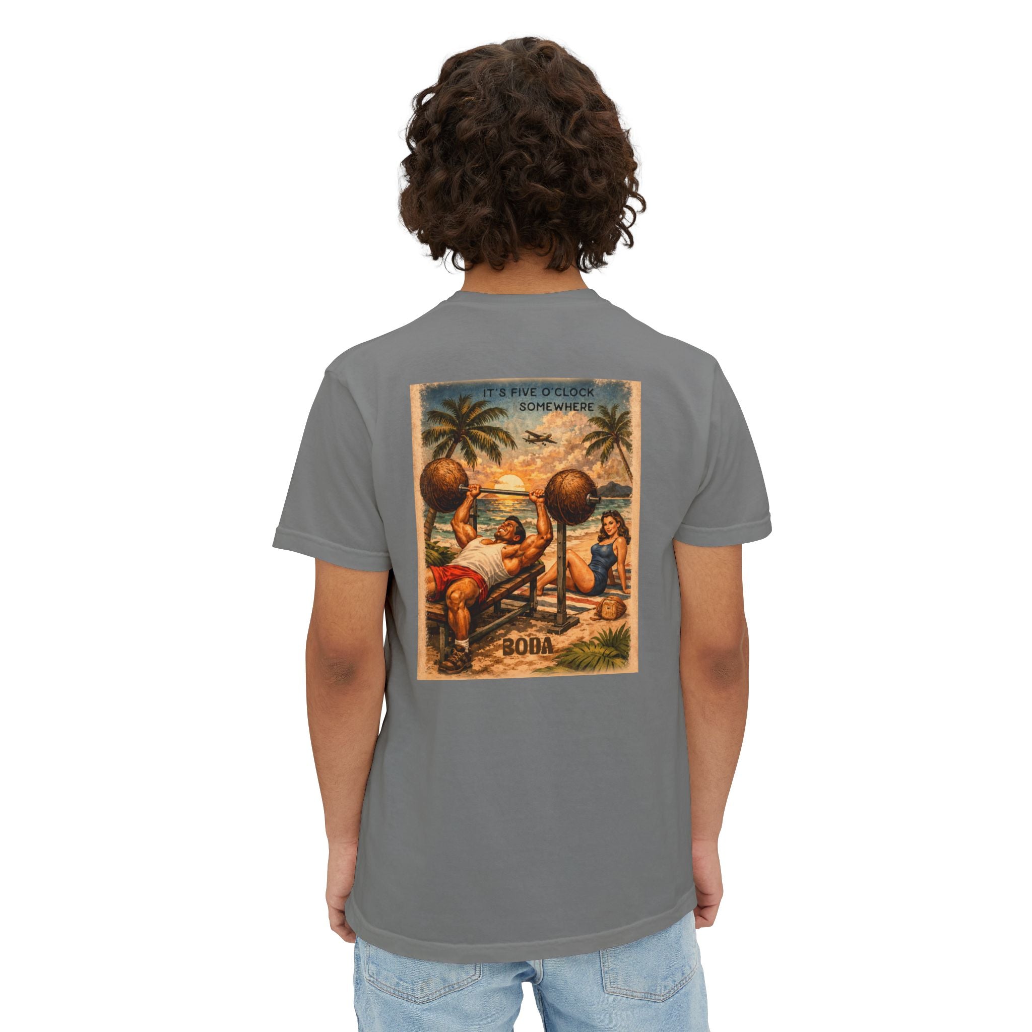 Unisex Garment-Dyed Pocket T-Shirt