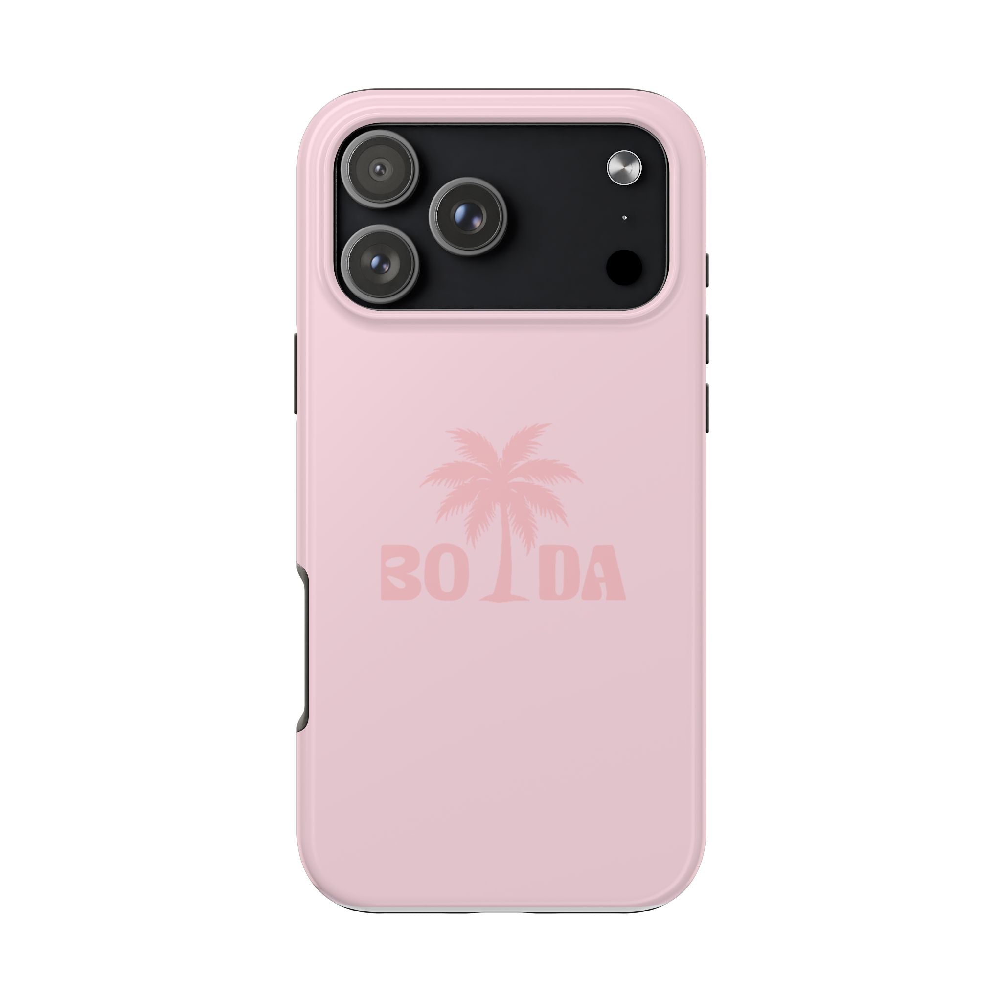 Pink 'Bolida' Palm Tough Phone Case — Slim Protective iPhone Cover