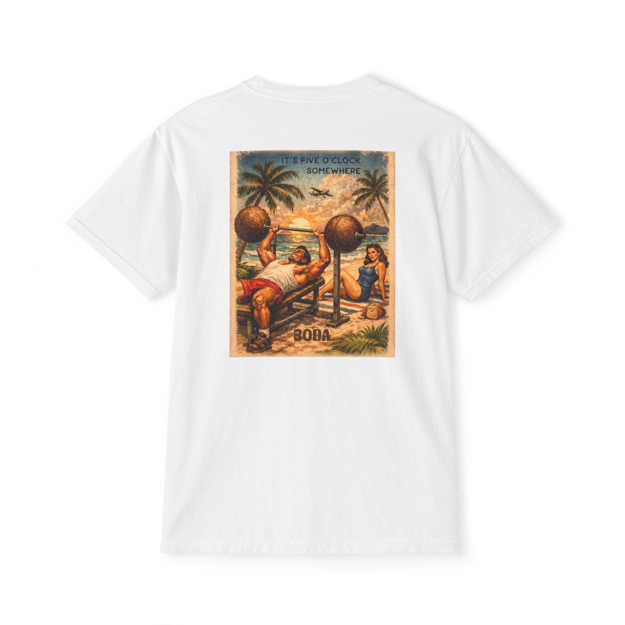 Unisex Garment-Dyed Pocket T-Shirt