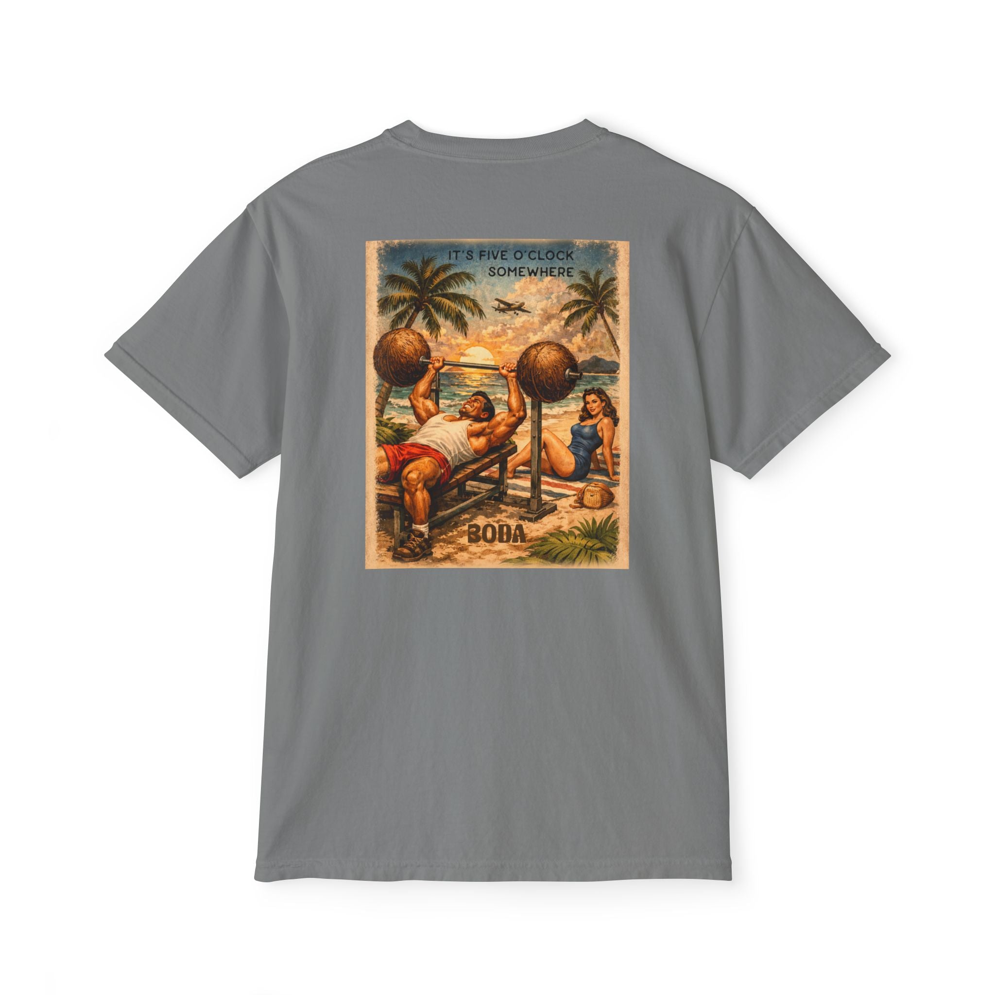 Unisex Garment-Dyed Pocket T-Shirt